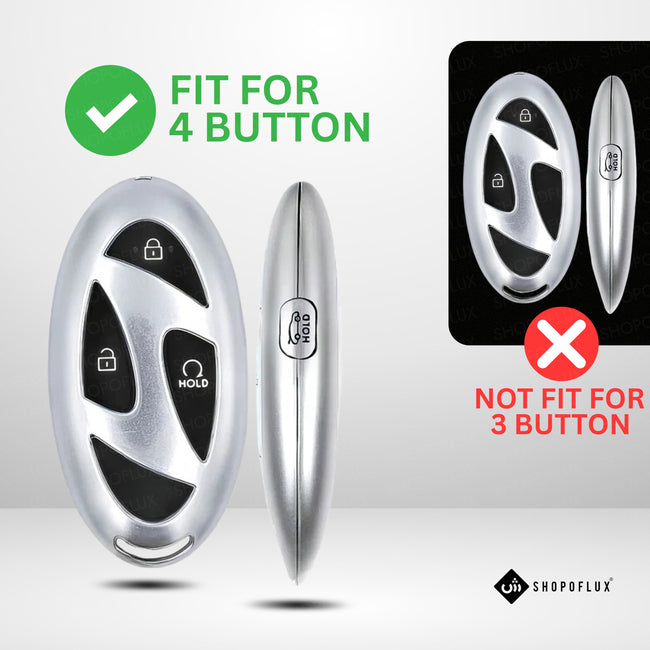 Key-shape reference for checking the button layout and cover compatibility