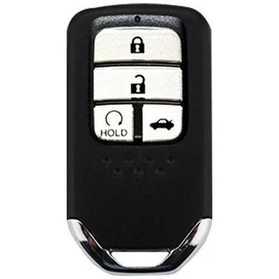 Honda four-button smart key with lock, unlock, engine-start and boot buttons