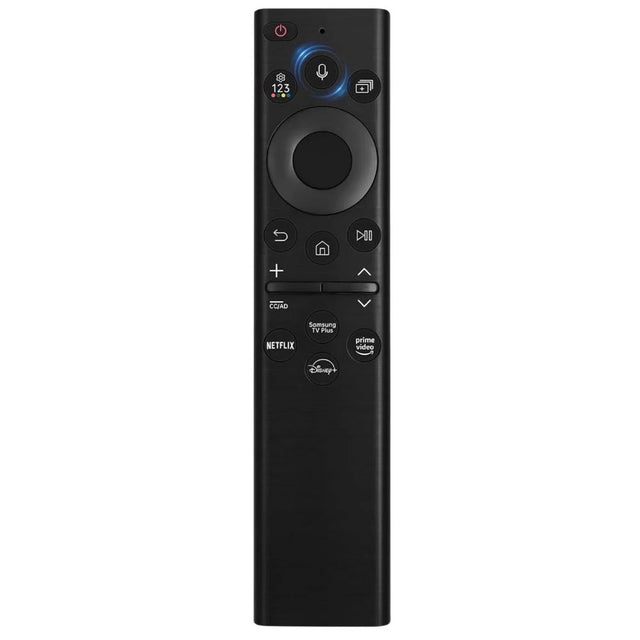 Samsung SAM-1 remote design with circular navigation, volume and channel rockers and streaming shortcuts