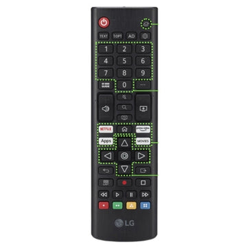 RCS01 LG (LG-4) Remote Cover