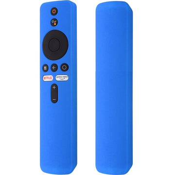 Shopoflux Silicone Remote Cover for Mi Smart TV and Mi TV Stick/MI Box S / 3S / MI 4X / 4A Smart LED TV  (Blue)