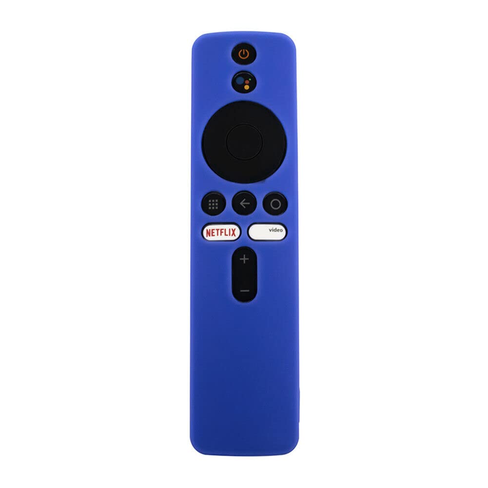 Shopoflux Silicone Remote Cover for Mi Smart TV and Mi TV Stick/MI Box S / 3S / MI 4X / 4A Smart LED TV  (Blue) Shopoflux