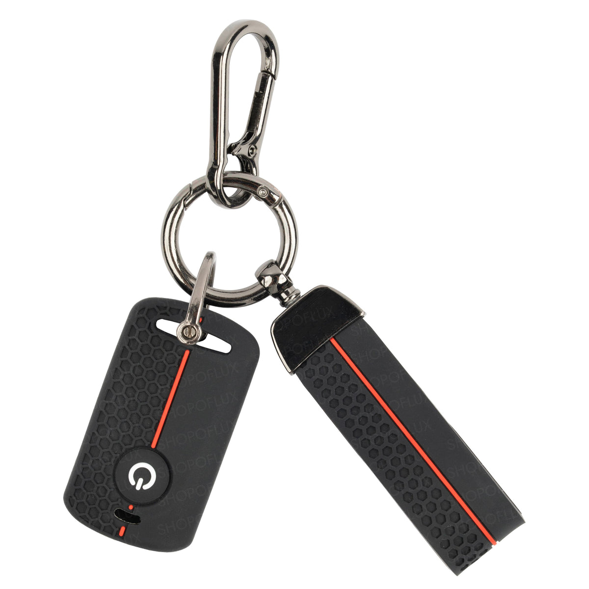 SHOPOFLUX Metal Key Cover Compatible with Yamaha Aerox