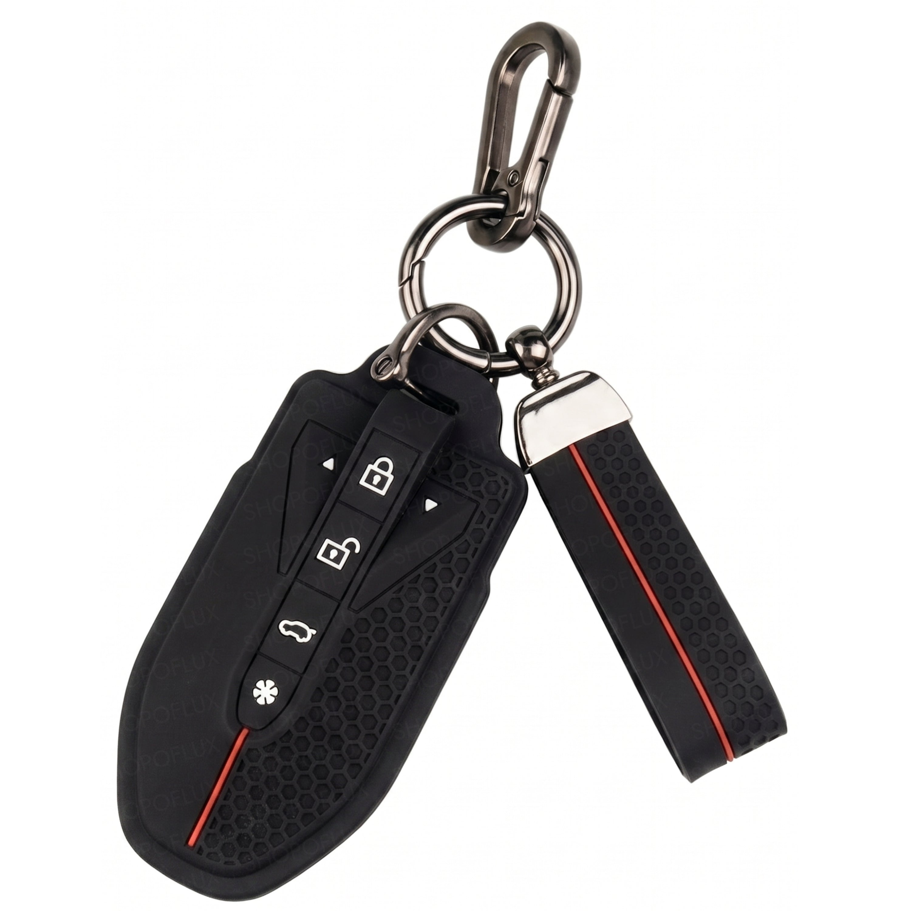 SHOPOFLUX Silicone Key Cover Compatible with Mahindra BE 6, XEV 9 EV, XUV 7XO Smart Key