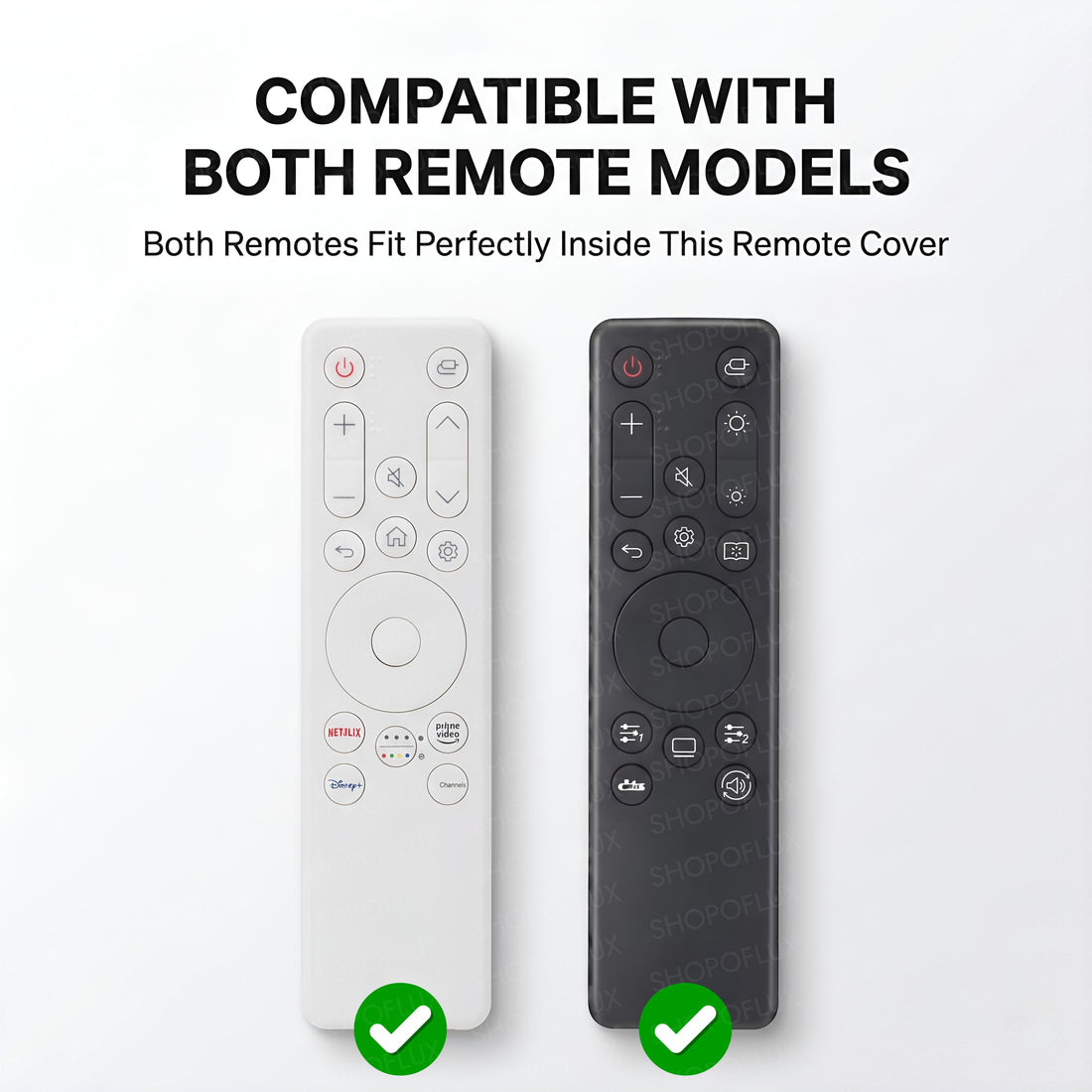 SHOPOFLUX Silicone Case Cover Compatible with LG Smart Monitor Remote Control with Lanyard (Red)