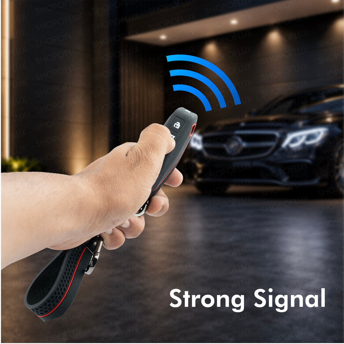 SHOPOFLUX Metal Key Cover Compatible with Kia Syros, Seltos, EV6 EV9, Sorento HTK & HTE 4 Button Smart Key