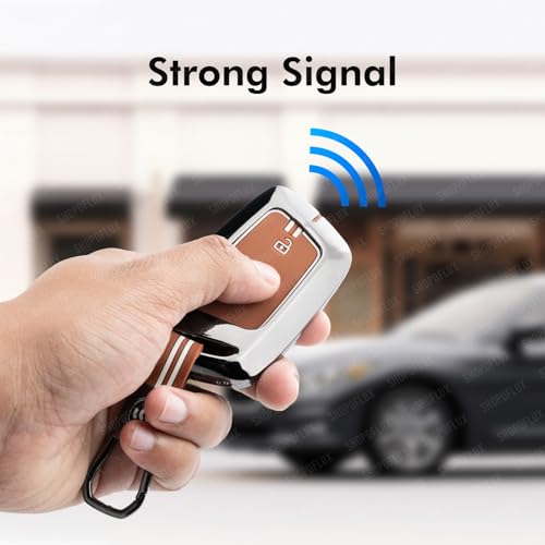 SHOPOFLUX Metal Car Key Cover Compatible for MG Hector | Windsor EV 3 Button Smart Key Shopoflux
