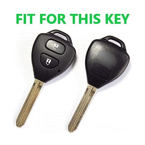 Shopoflux® Silicone Key Cover Compitable with Innova | Fortuner | Corolla 1