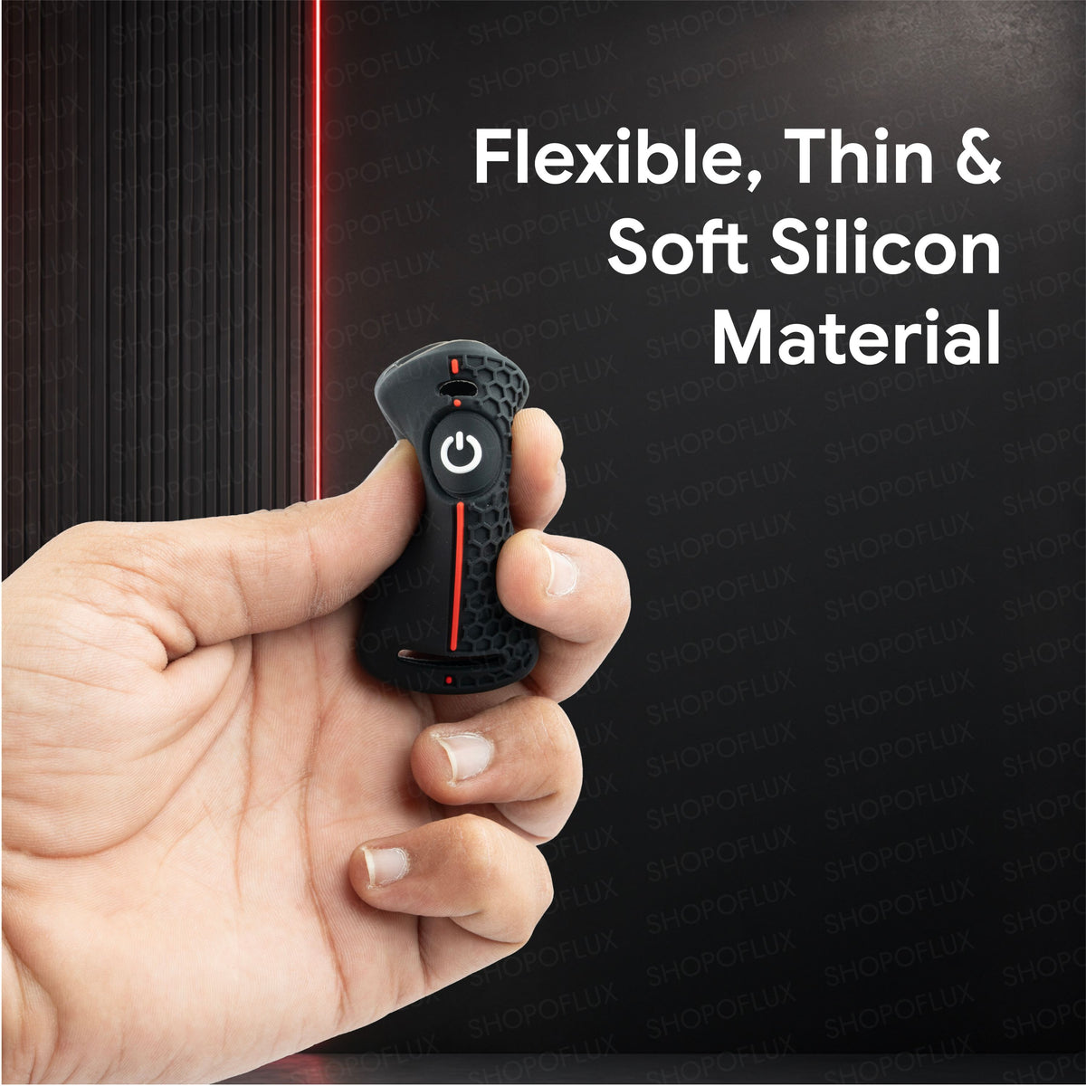 SHOPOFLUX Metal Key Cover Compatible with Yamaha Aerox
