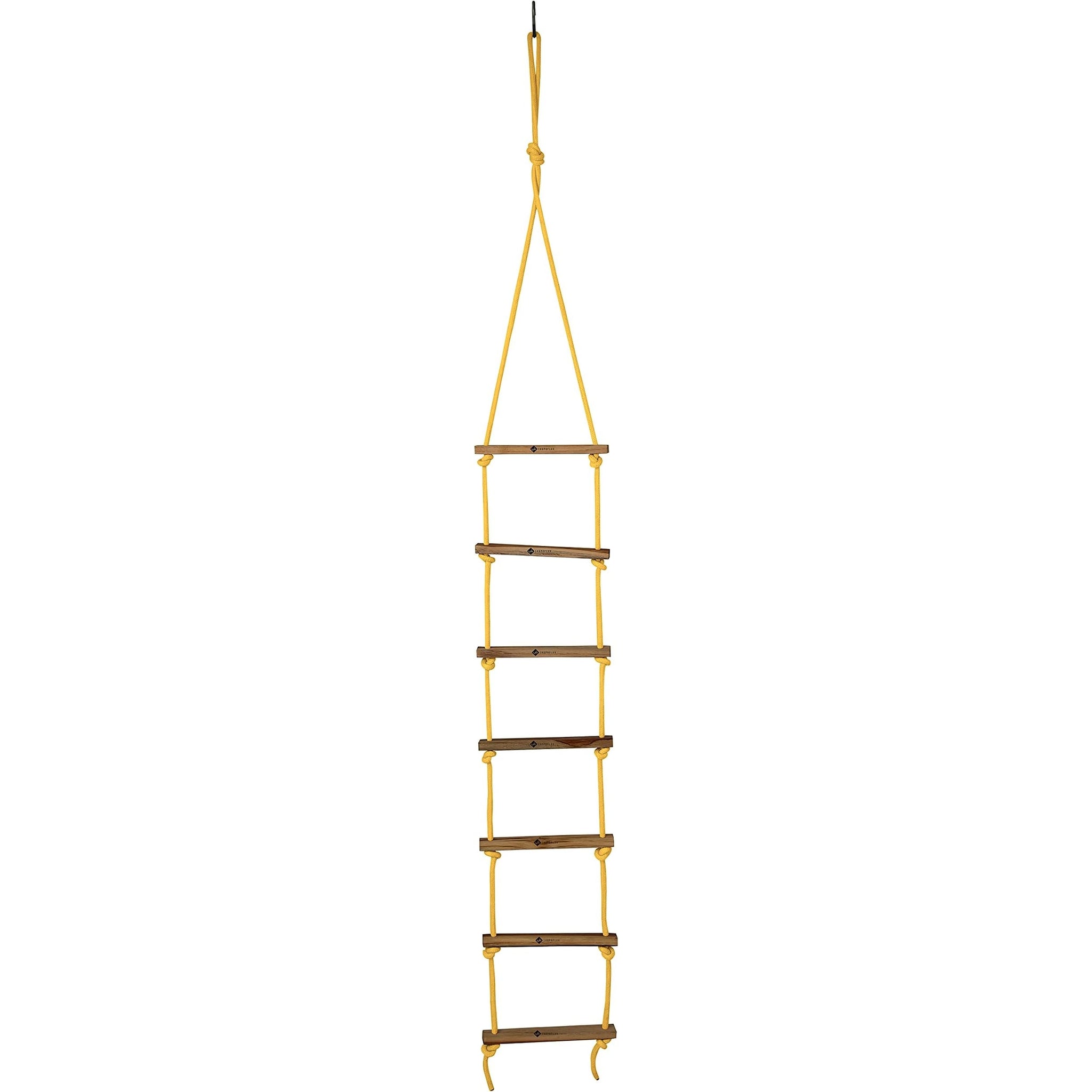 Shopoflux Rope Ladder for Kids | Climbing Ladder for Kids | Wooden Ladder for Kids for Physical Activity | Indoor Outdoor Games for Kids