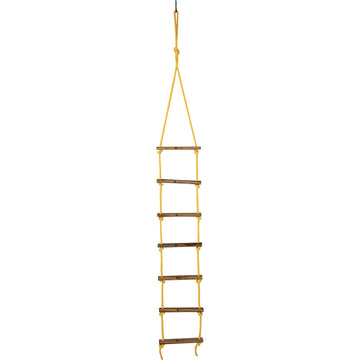 Shopoflux Rope Ladder for Kids | Climbing Ladder for Kids | Wooden Ladder for Kids for Physical Activity | Indoor Outdoor Games for Kids