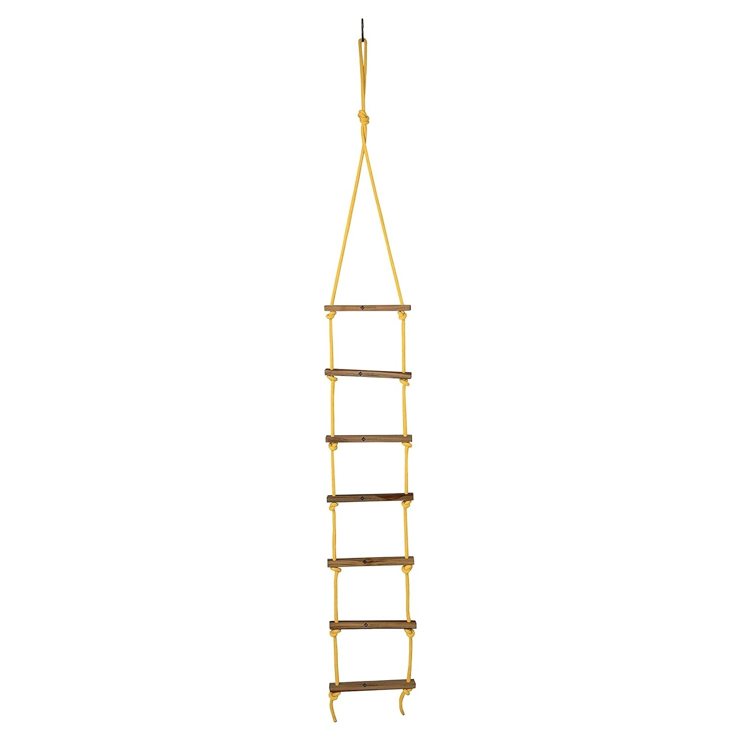 Shopoflux Rope Ladder for Kids | Climbing Ladder for Kids | Wooden Ladder for Kids for Physical Activity | Indoor Outdoor Games for Kids