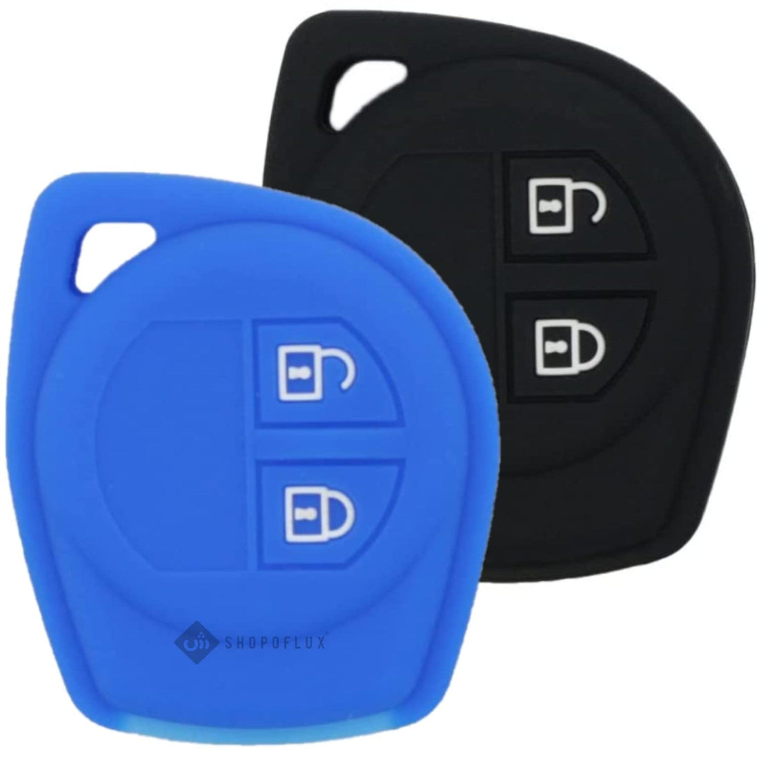 Shopoflux Silicone Key Cover Compatible with toyota and Maruti Suzuki Swift | Wagonr | Baleno | Celerio | Swift Dzire | Ertiga | Alto | Fronx | Breza | S Presso | Ignis