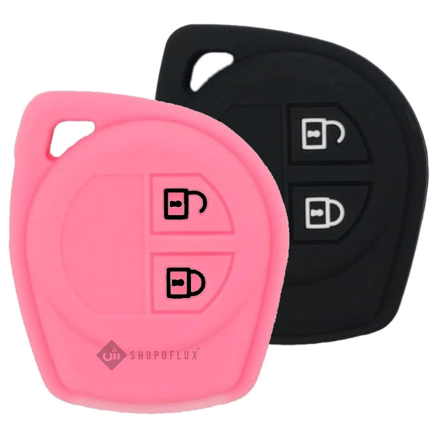 Shopoflux Silicone Key Cover Compatible with toyota and Maruti Suzuki Swift | Wagonr | Baleno | Celerio | Swift Dzire | Ertiga | Alto | Fronx | Breza | S Presso | Ignis