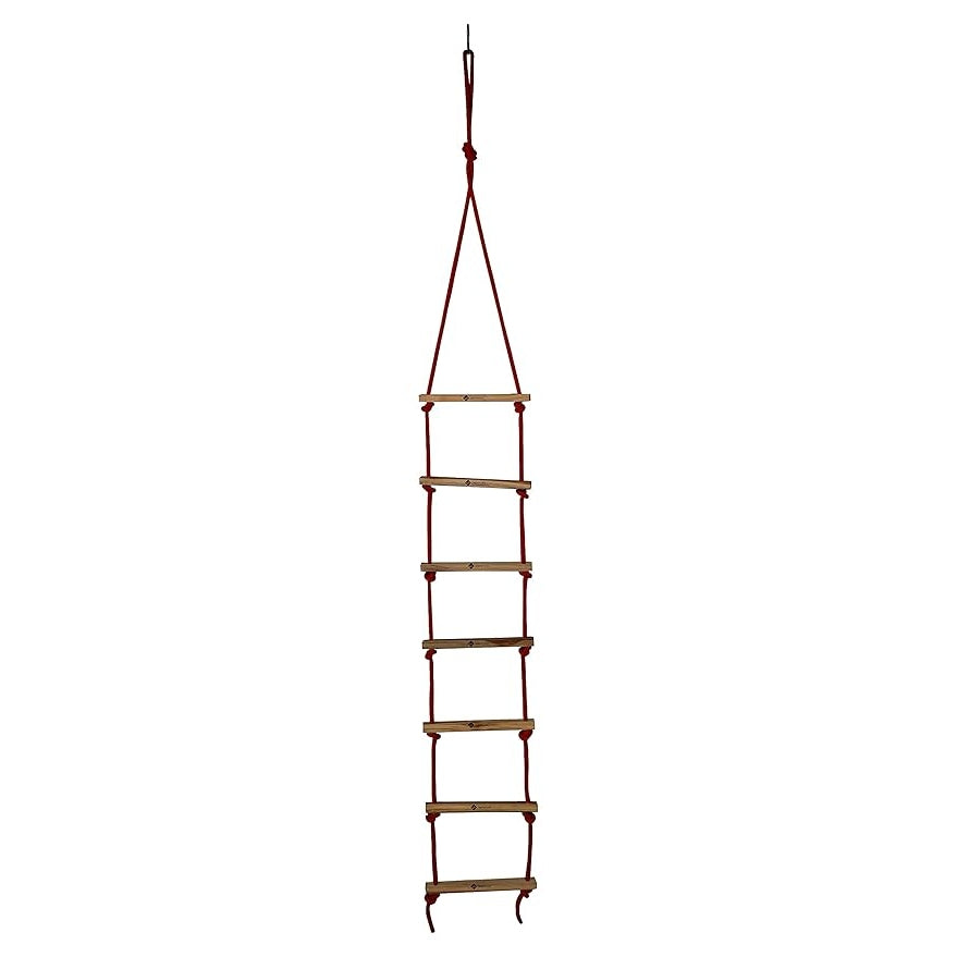 Shopoflux Rope Ladder for Kids | Climbing Ladder for Kids | Wooden Ladder for Kids for Physical Activity | Indoor Outdoor Games for Kids
