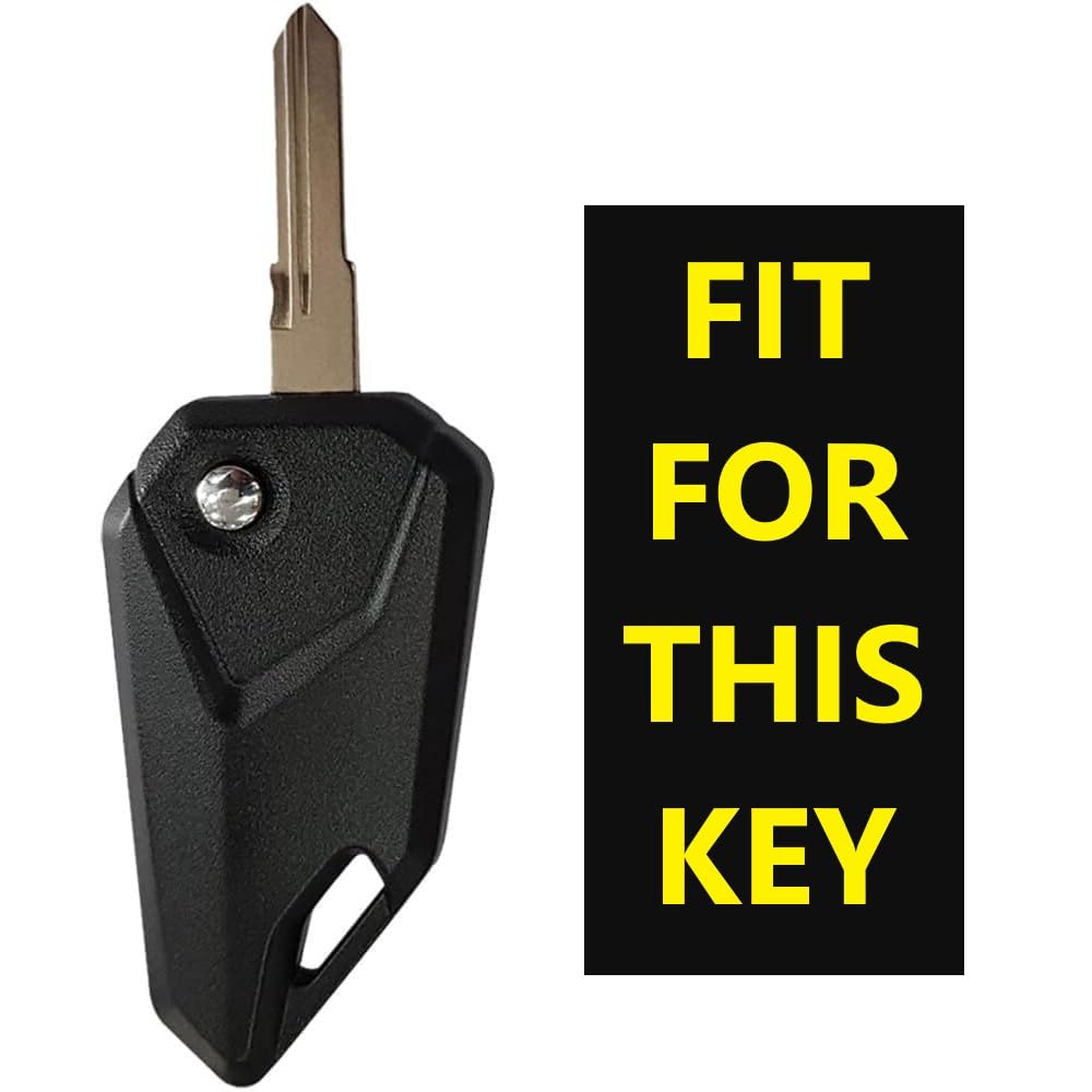 SHOPOFLUX Metal Key Cover Compatible for Universal Bike flip Key (Metal) Shopoflux