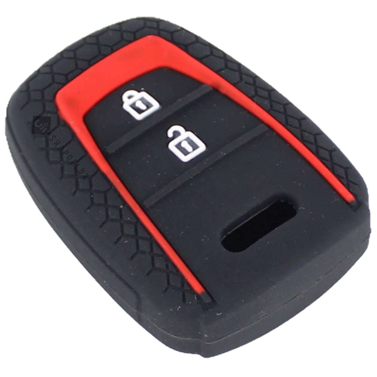 Shopoflux® Silicone Key Cover Compatible with Grand i10 Nios | Santro | Eon 1