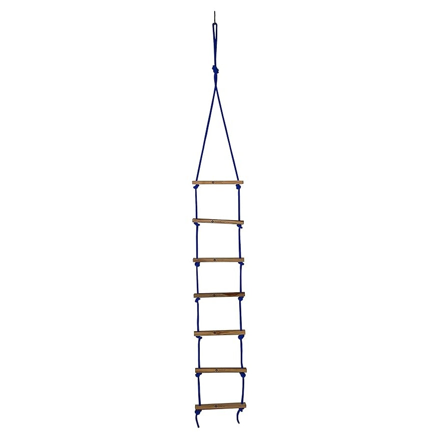Shopoflux Rope Ladder for Kids | Climbing Ladder for Kids | Wooden Ladder for Kids for Physical Activity | Indoor Outdoor Games for Kids