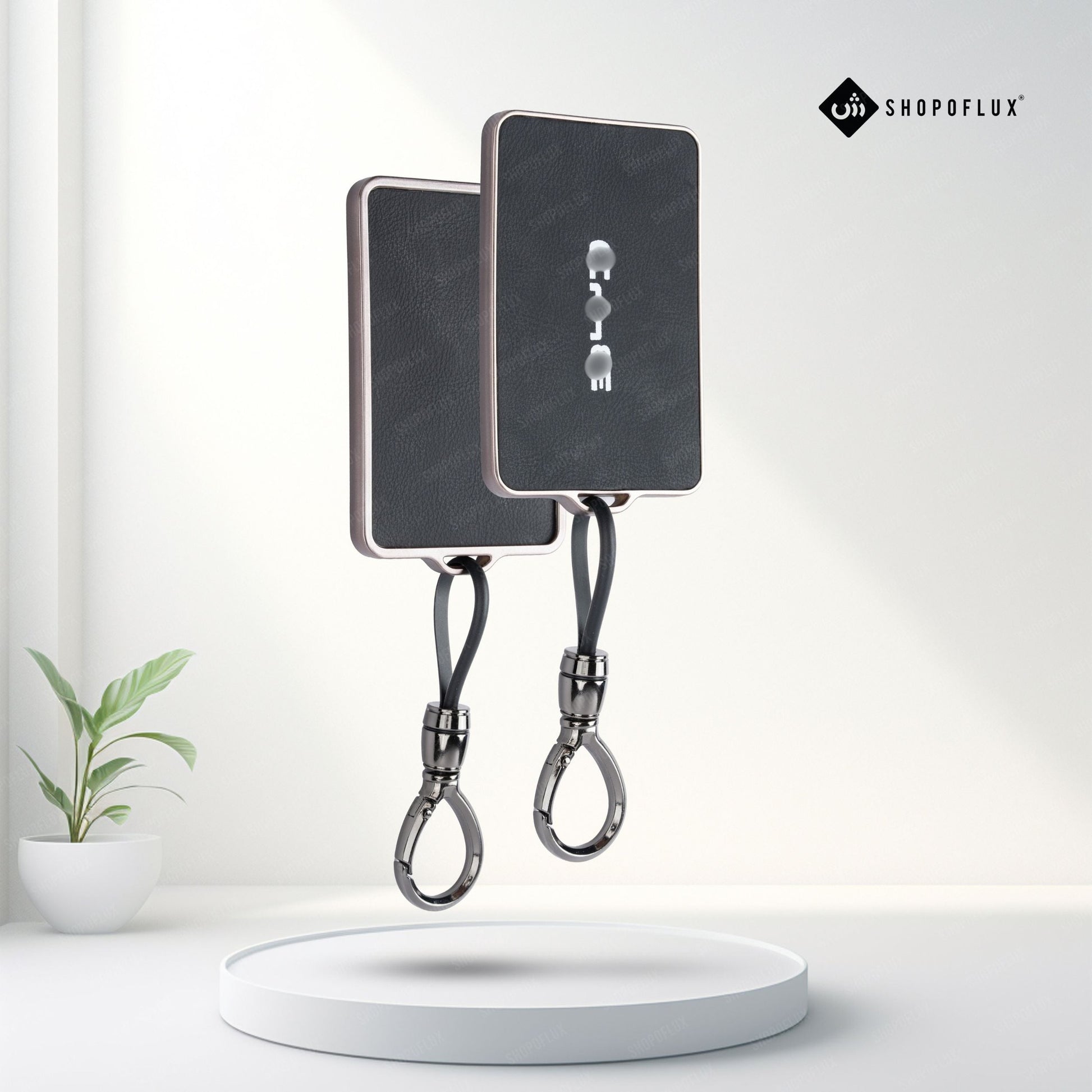 SHOPOFLUX TPU Card Holder Competible With BYD Car – Scratchproof, Slim & Lightweight Protector Case with Keychain Holder, Key Card Accessories Shopoflux