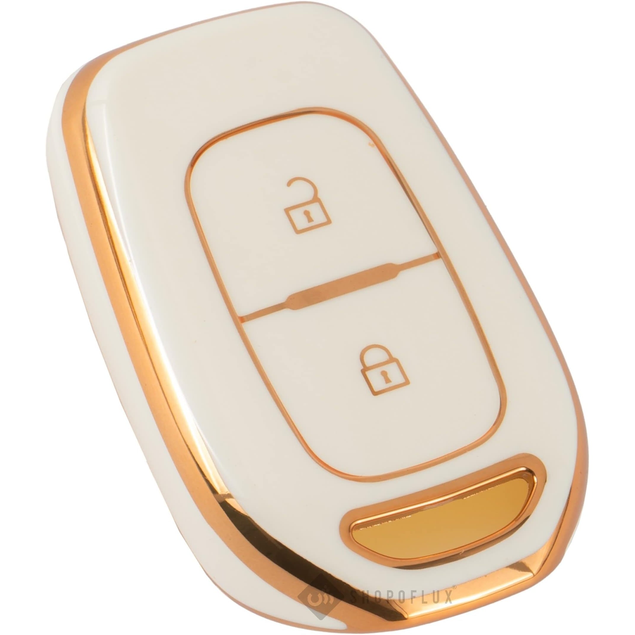 Shopoflux® TPU Key Cover Compatible with Renault Kwid | Triber | Kiger | Duster