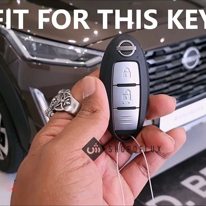 Shopoflux® Silicone Key Cover Compatible with Magnite Smart Key 1