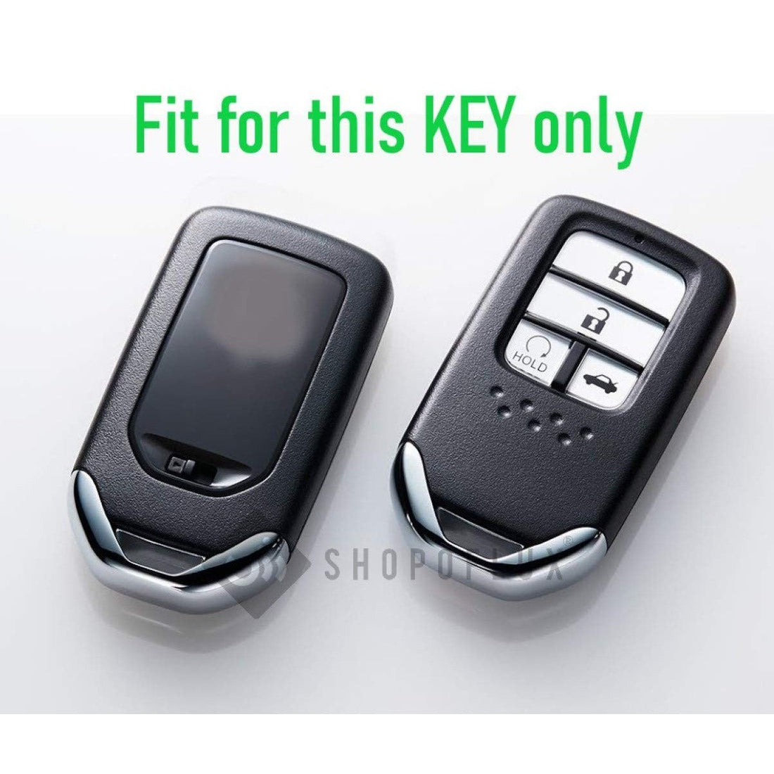 Shopoflux® Silicone 4 Button Key Cover Compatible with Honda City | Civic Pack of 2
