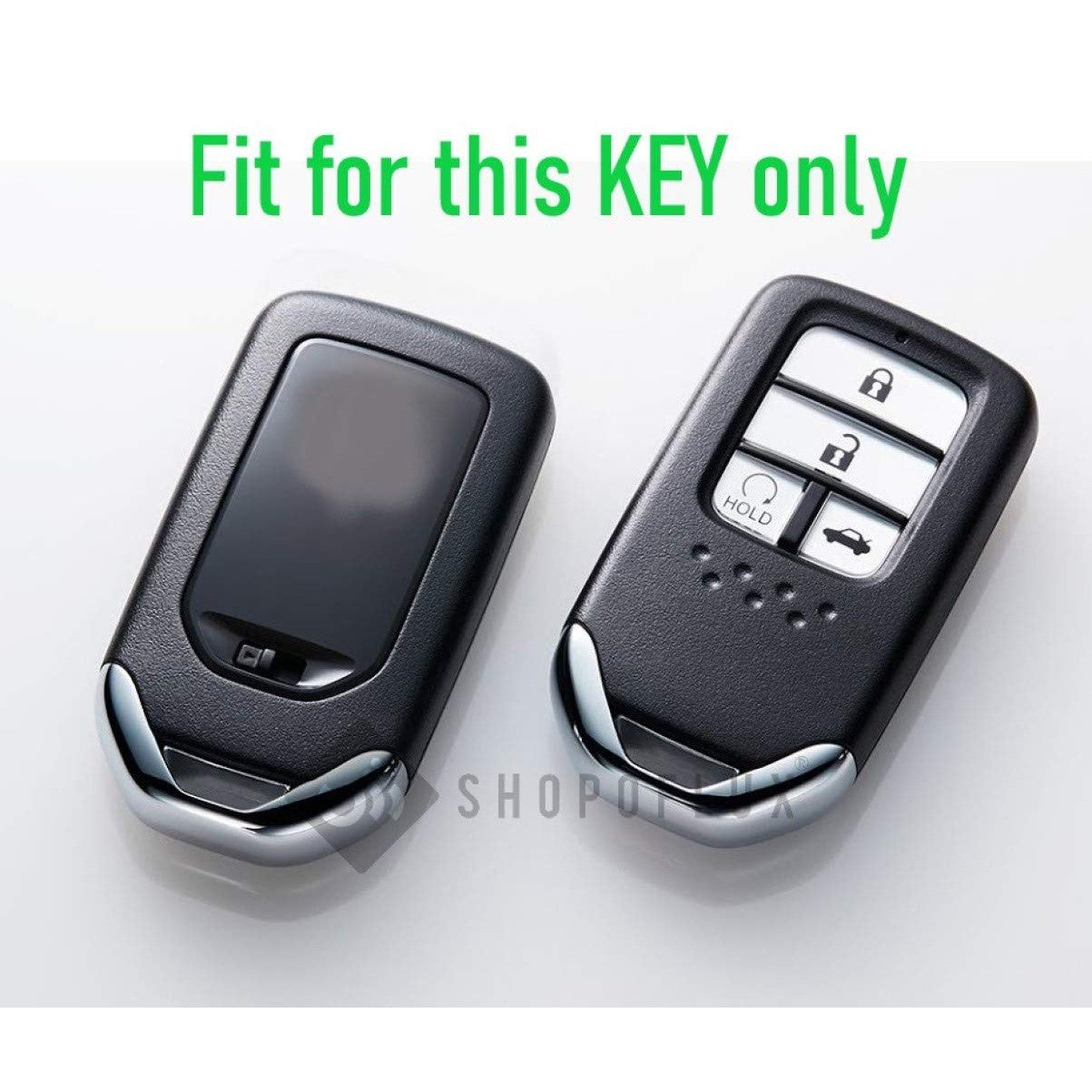 Shopoflux® Silicone 4 Button Key Cover Compatible with Honda City | Civic Pack of 2