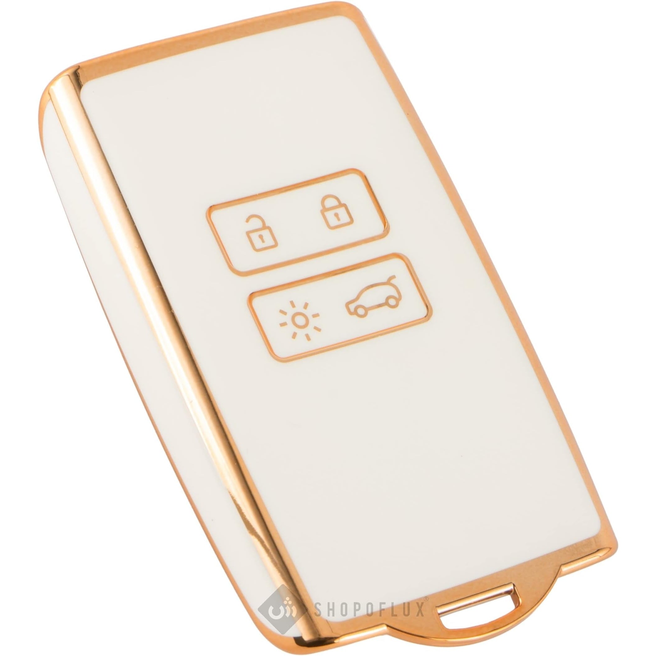 Shopoflux® TPU Key Cover Compatible with Renault Triber | Kiger Smart Key