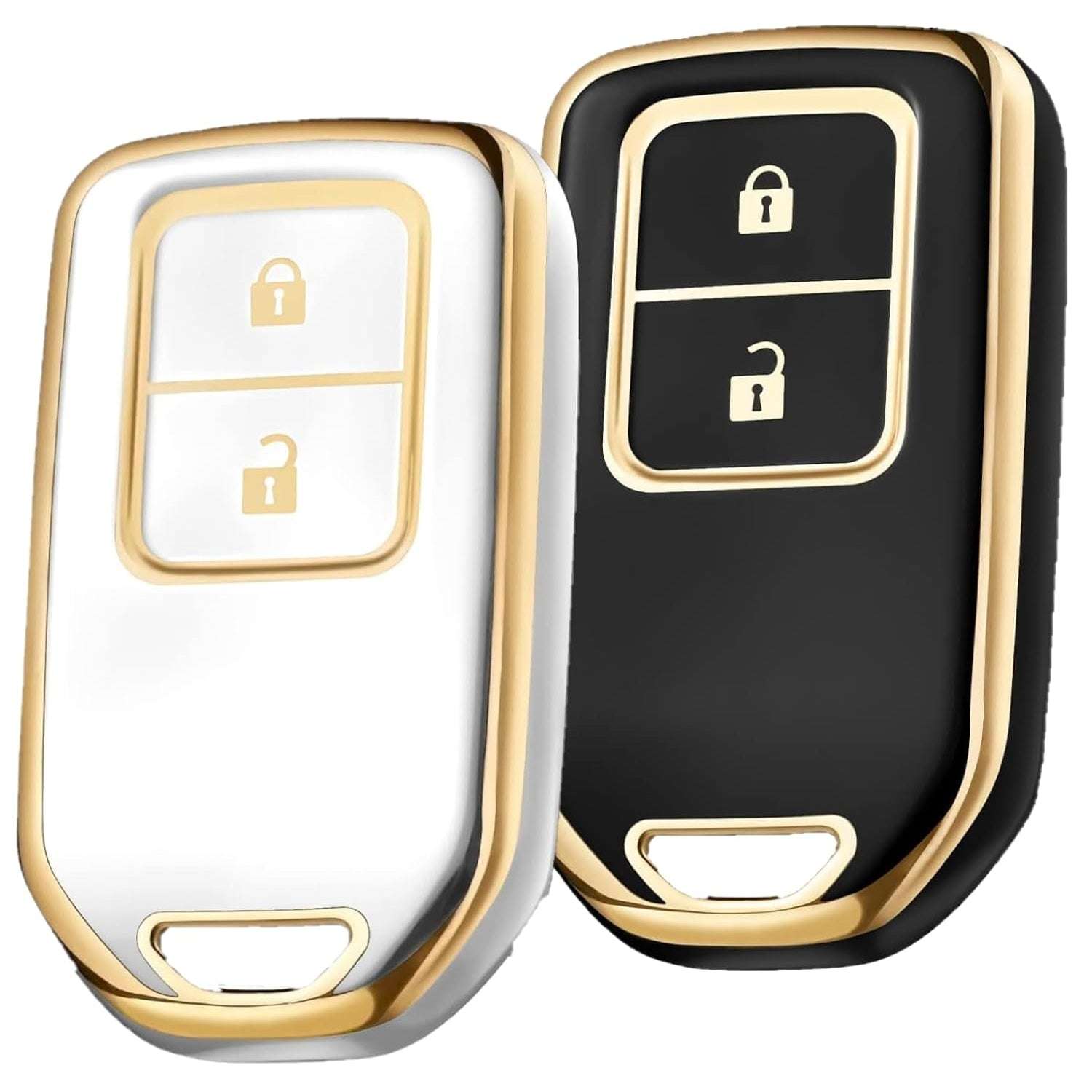 Shopoflux® TPU Key Cover Compatible for Honda Elevate | BRV | WRV | CRV | Jazz | City 2 Button Smart Key