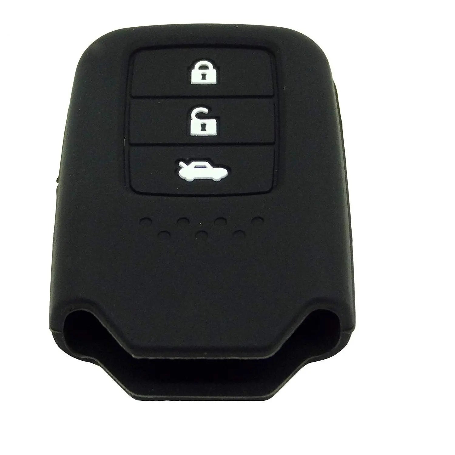 Shopoflux® Silicone 3 Button Key Cover Compatible with City | Amaze Pack of 2