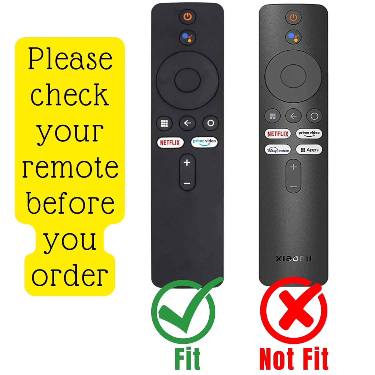 Shopoflux Silicone Remote Cover for Mi Smart TV and Mi TV Stick/MI Box S / 3S / MI 4X / 4A Smart LED TV