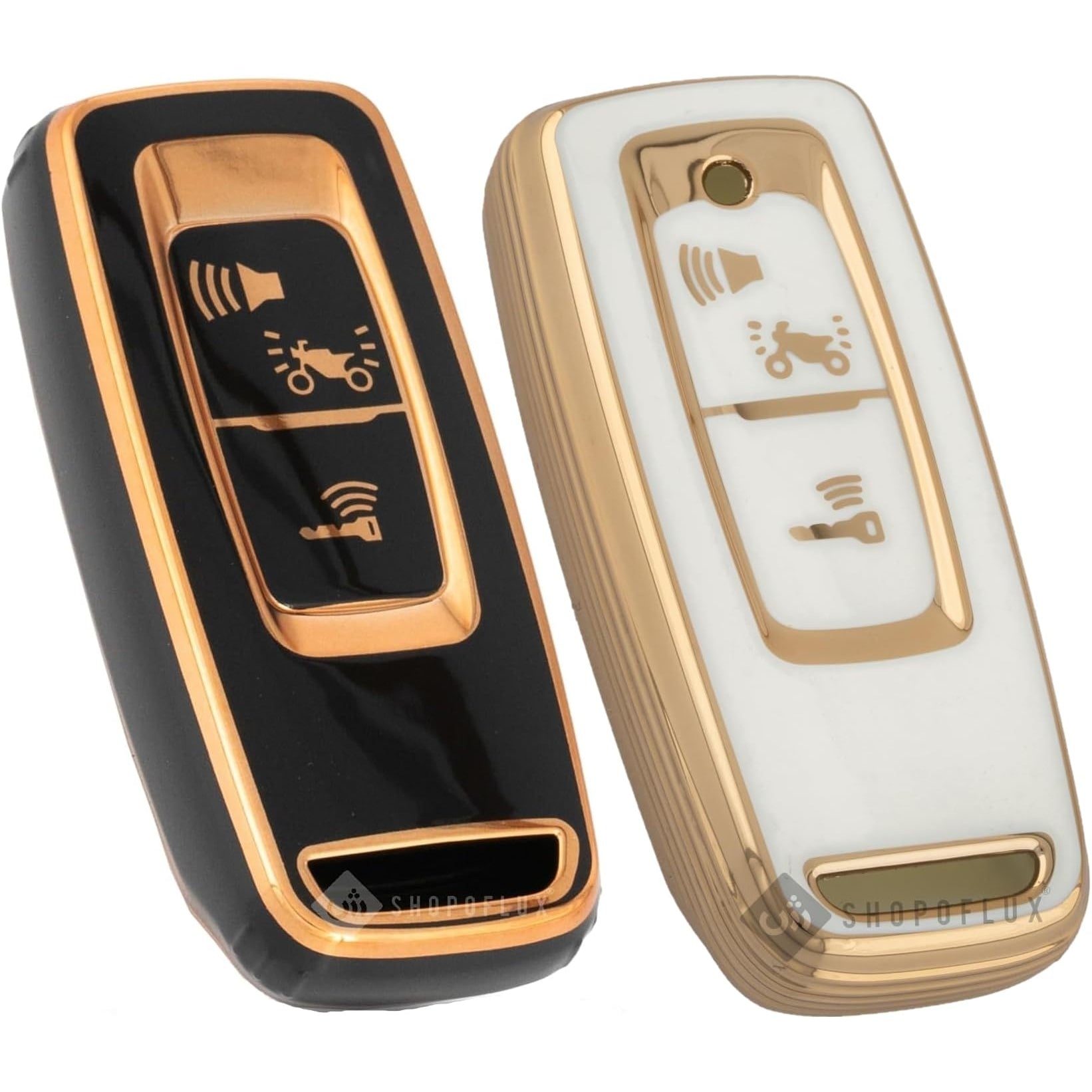 SHOPOFLUX TPU Key Cover Compatible with Honda Activa | Dio H-Smart