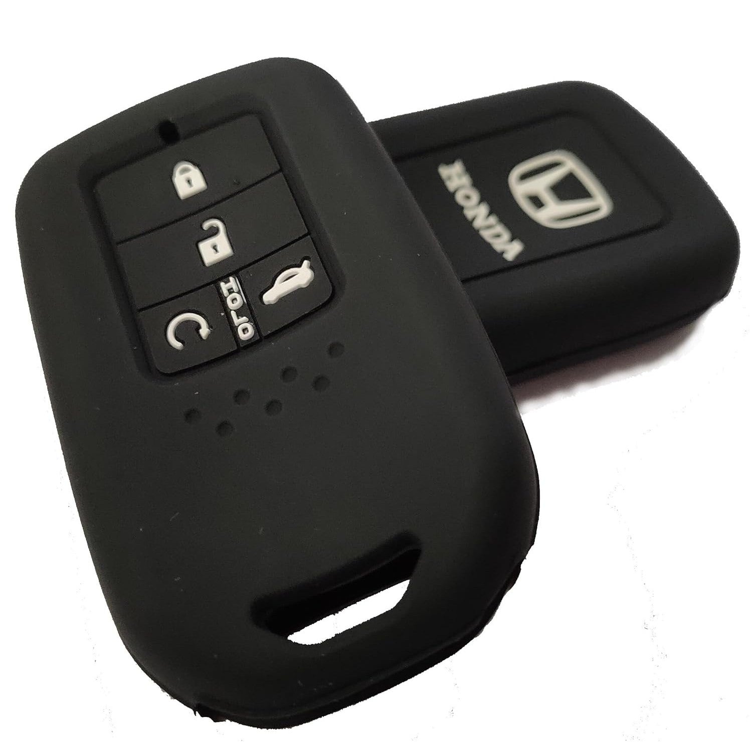Shopoflux® Silicone 4 Button Key Cover Compatible with Honda City | Civic Pack of 2