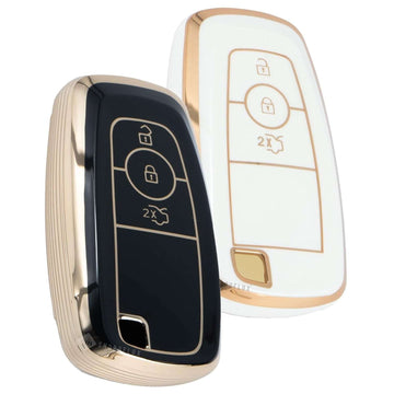 Shopoflux® TPU Smart Key Cover Compatible with Endeavour | Figo | Aspire | Freestyle Titanium