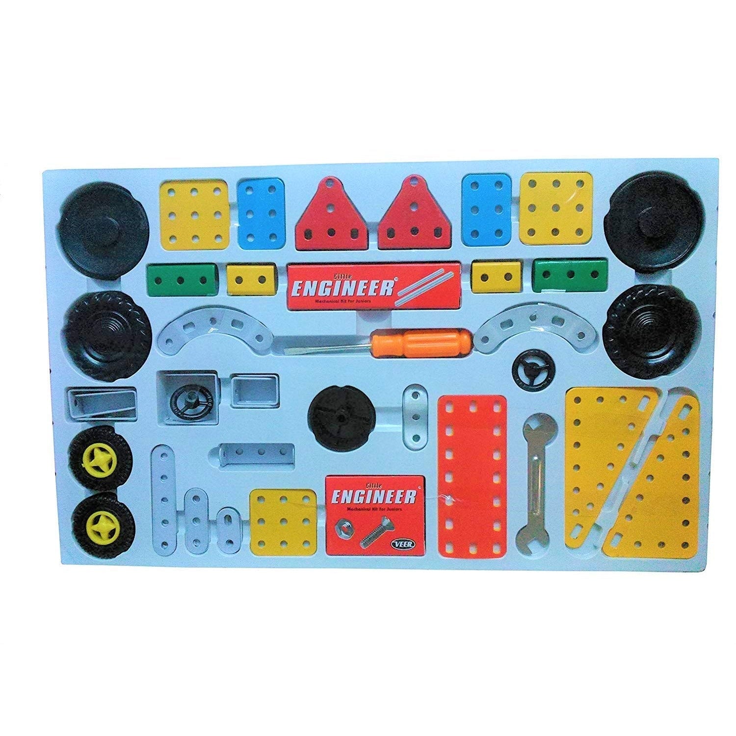 Shopoflux™ Little Engineer Mechanical Kit Dhoom Bike for Juniors 16 Models | 86+ Piece