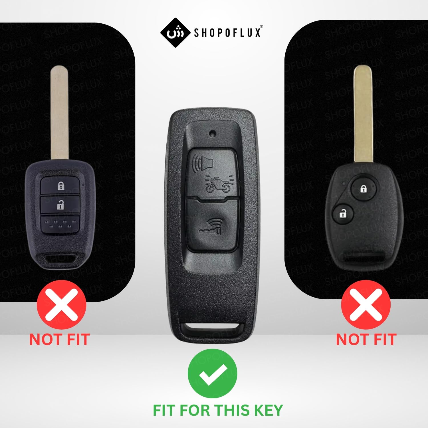 SHOPOFLUX Metal Key Cover Compatible with Honda Activa | Dio H-Smart Shopoflux