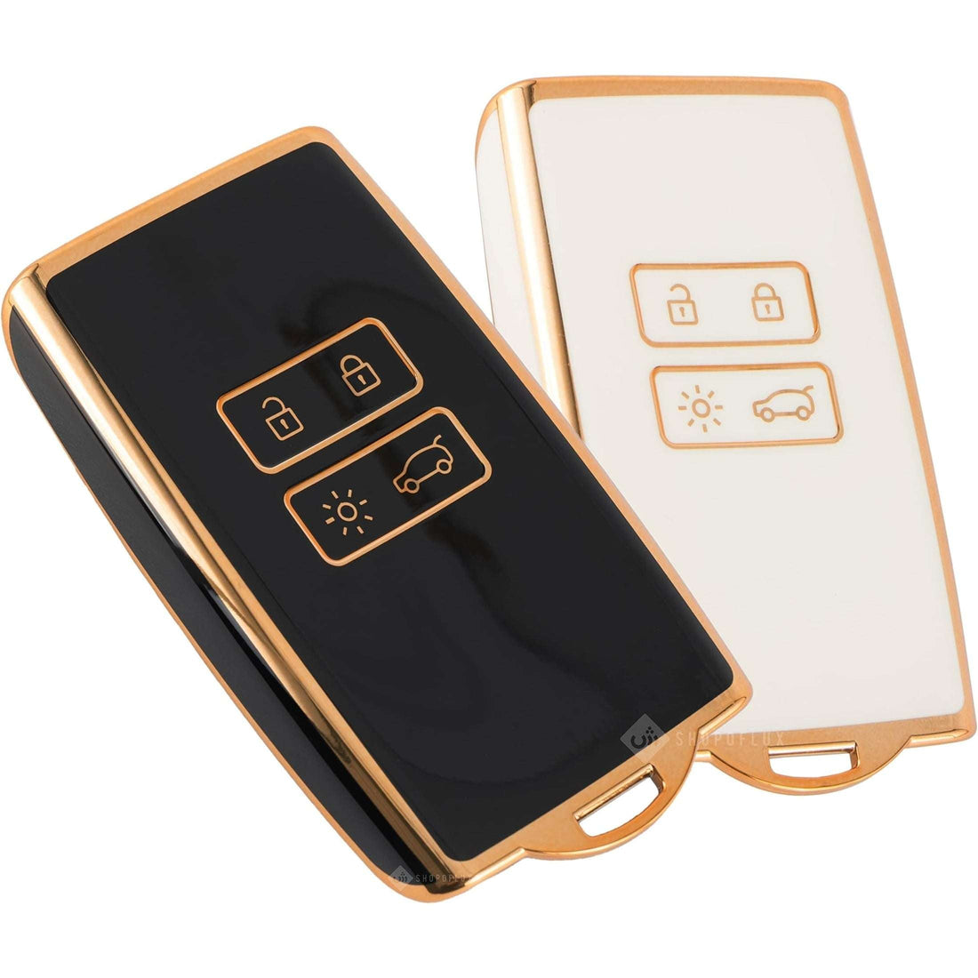 Shopoflux® TPU Key Cover Compatible with Renault Triber | Kiger Smart Key