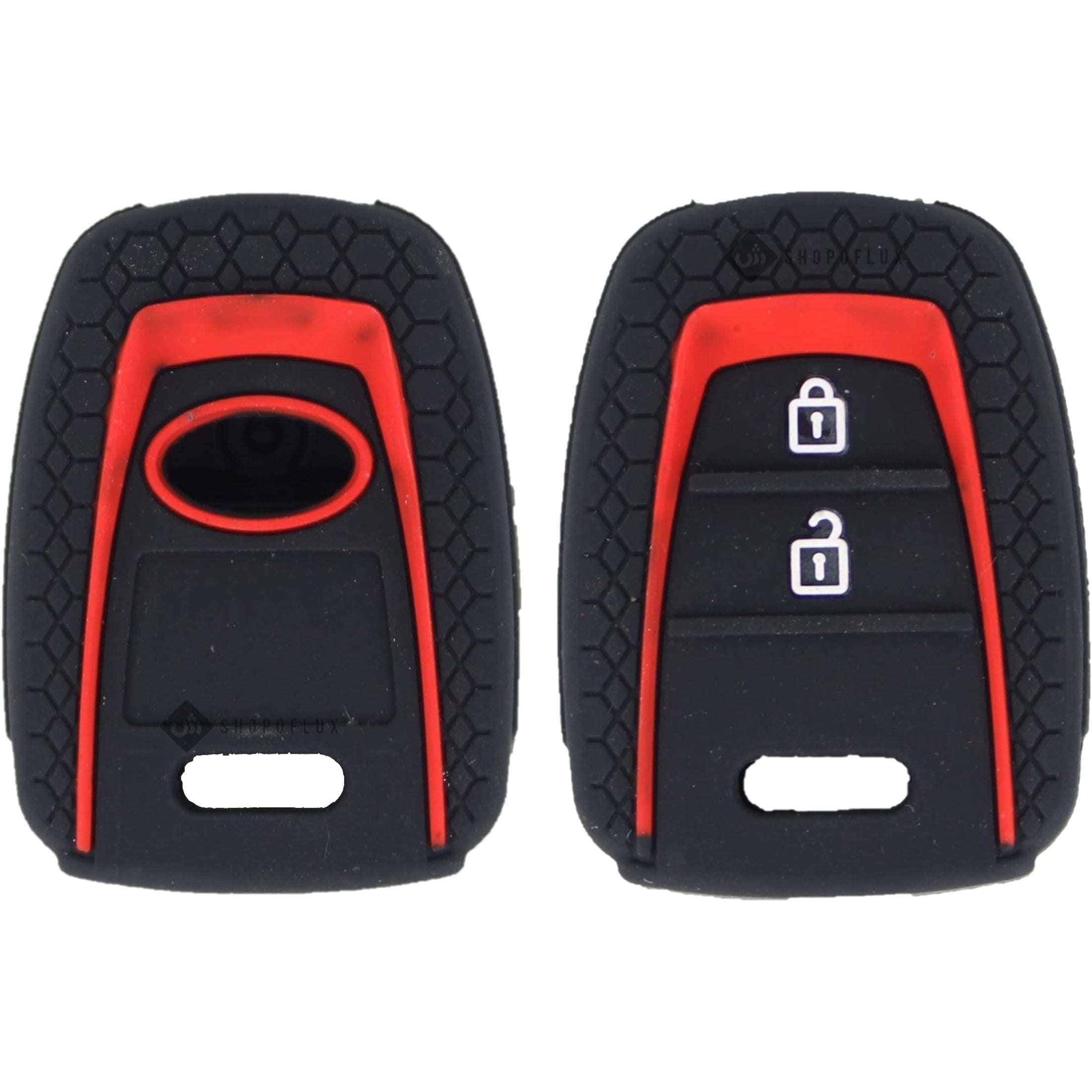 Shopoflux® Silicone Key Cover Compatible with Grand i10 Nios | Santro | Eon 1