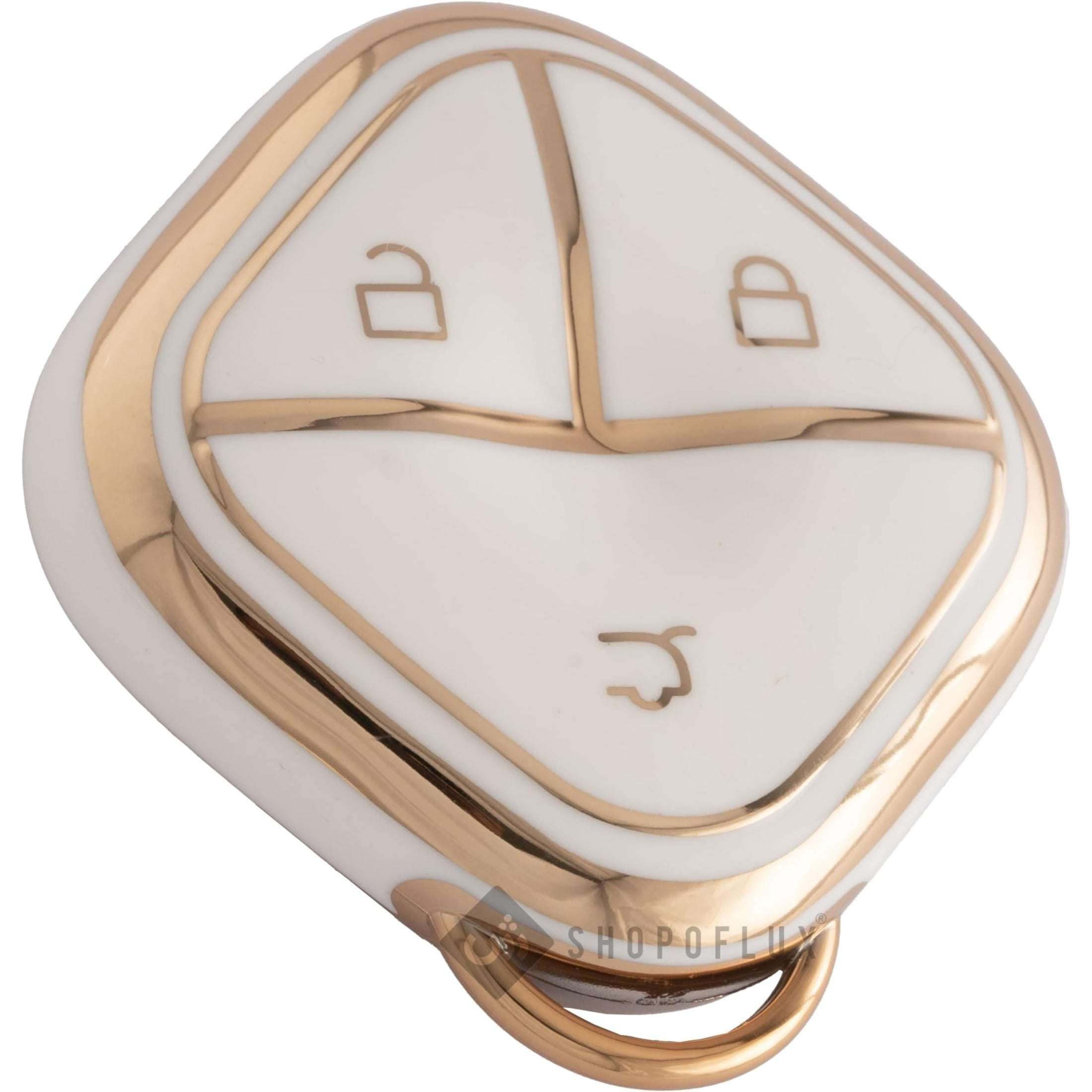 Shopoflux® TPU Key Cover Compatible with MG Comet ev Electric 3 Button Smart Key