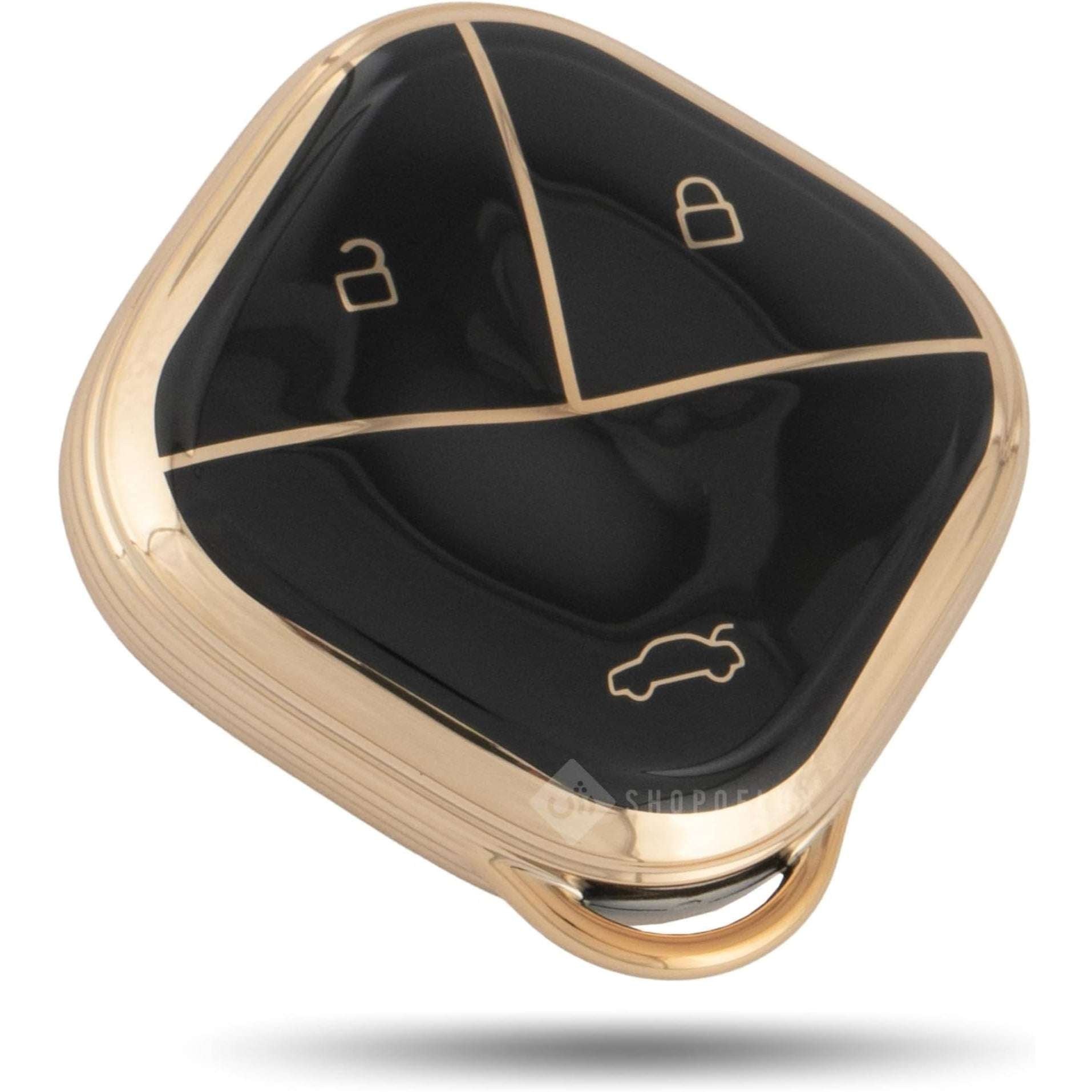 Shopoflux® TPU Key Cover Compatible with MG Comet ev Electric 3 Button Smart Key