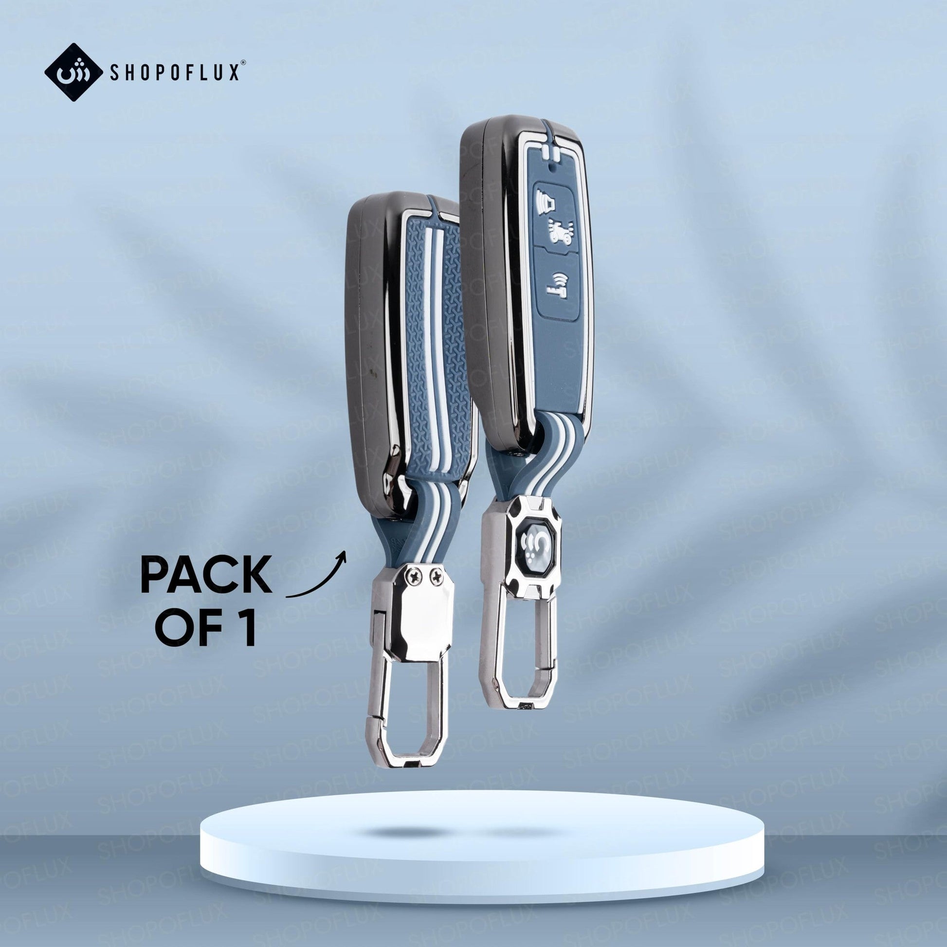 SHOPOFLUX Metal Key Cover Compatible with Honda Activa | Dio H-Smart Shopoflux