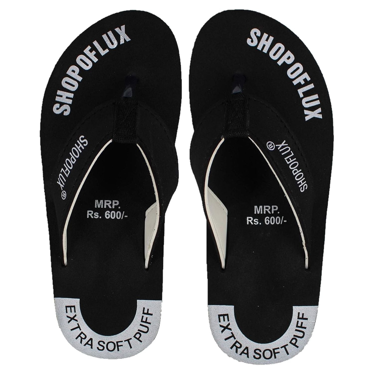 SHOPOFLUX® Ortho Slippers for Men | Orthopedic Slippers for soft heel pain daily use (Blue, numeric_10) Shopoflux