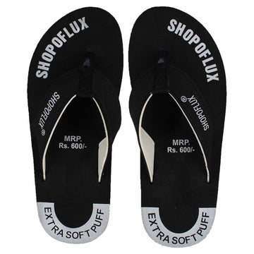 SHOPOFLUX® Ortho Slippers for Men | Orthopedic Slippers for soft heel pain daily use (Blue, numeric_10)