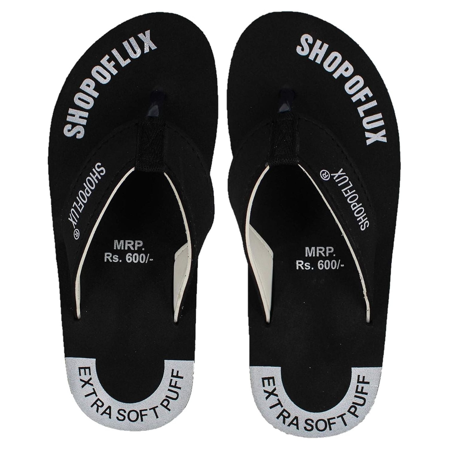SHOPOFLUX® Ortho Slippers for Men | Orthopedic Slippers for soft heel pain daily use Blue, numeric_10