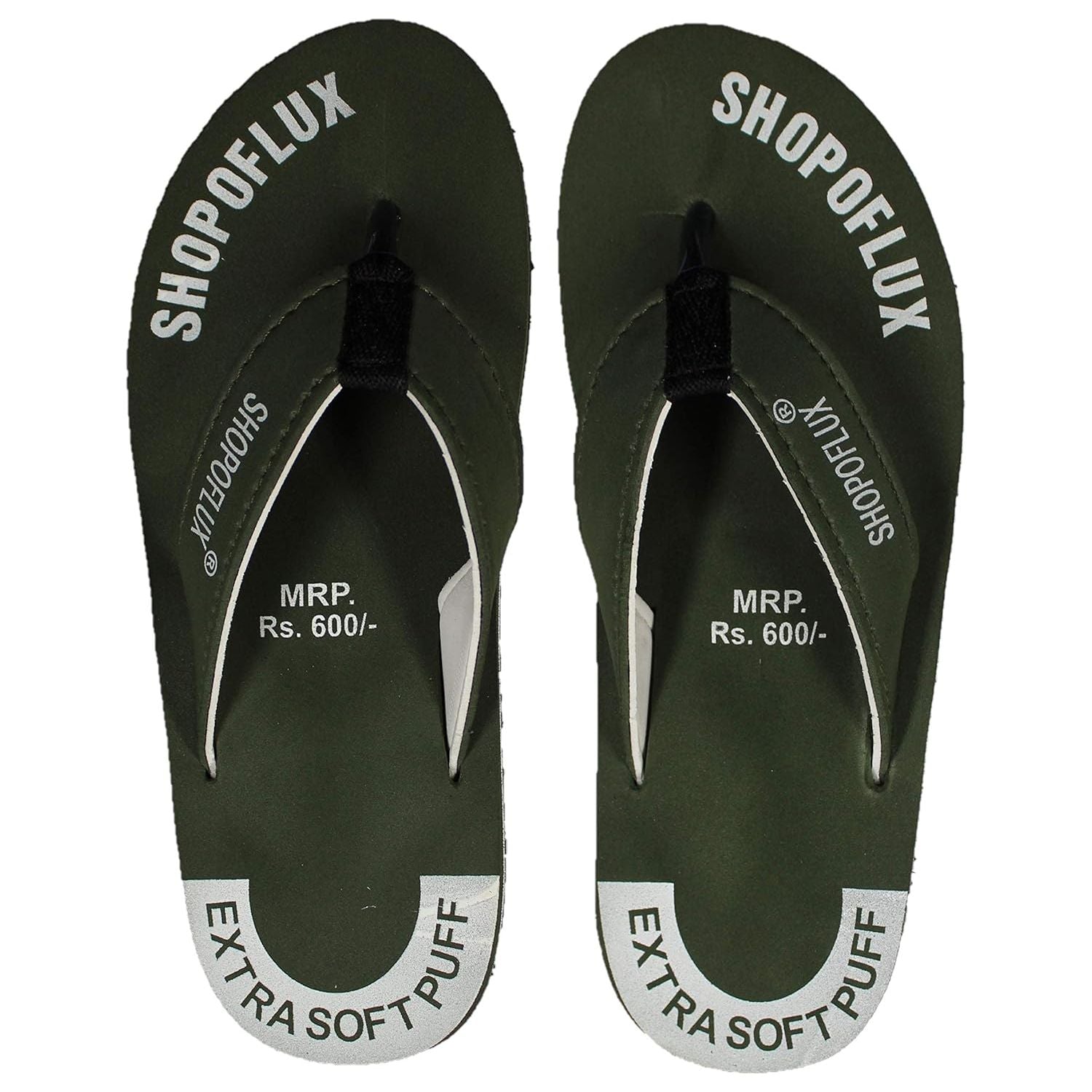 SHOPOFLUX® Ortho Slippers for Men | Orthopedic Slippers for soft heel pain daily use (Blue, numeric_10) Shopoflux