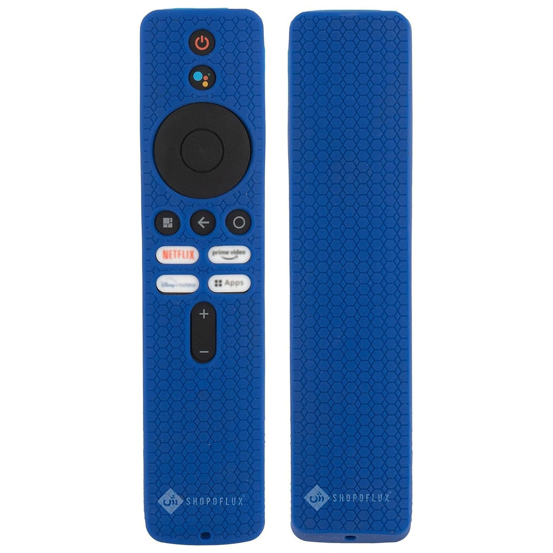 SHOPOFLUX Silicone Remote Cover Compatible with Redmi 4k Ultra 43 inch, Xiaomi OLED Series 55 inch, Xiaomi 5A Series 32/40/43 inch TV (Blue) Shopoflux