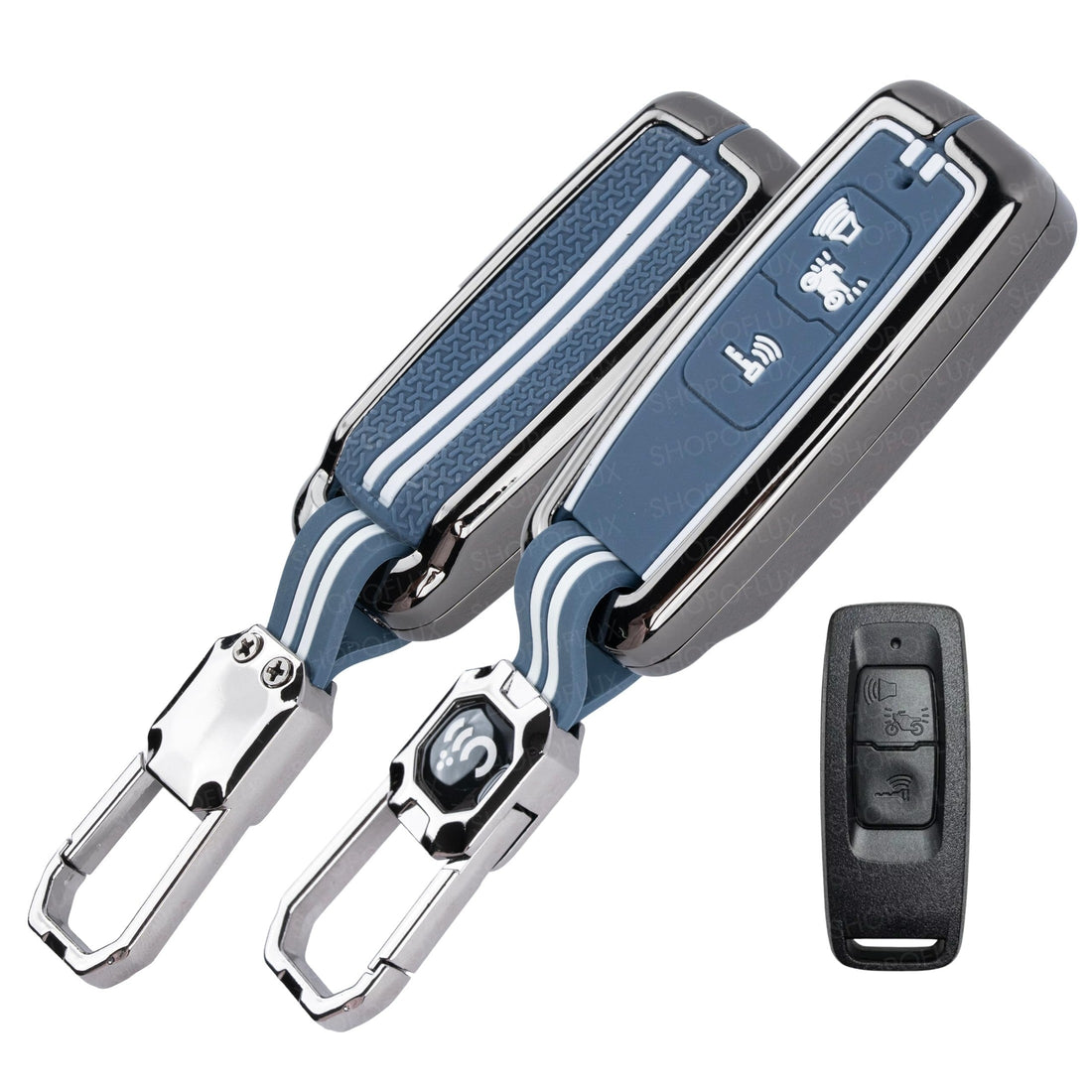 SHOPOFLUX Metal Key Cover Compatible with Honda Activa | Dio H-Smart Shopoflux