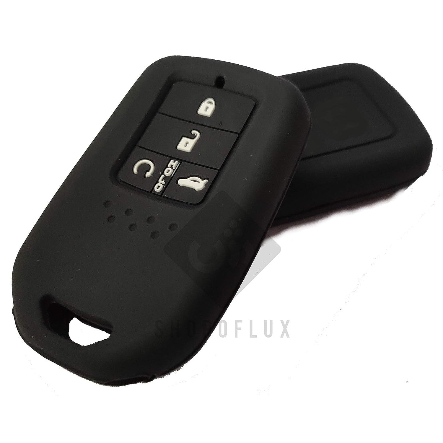 Shopoflux® Silicone 4 Button Key Cover Compatible with Honda City | Civic Pack of 2