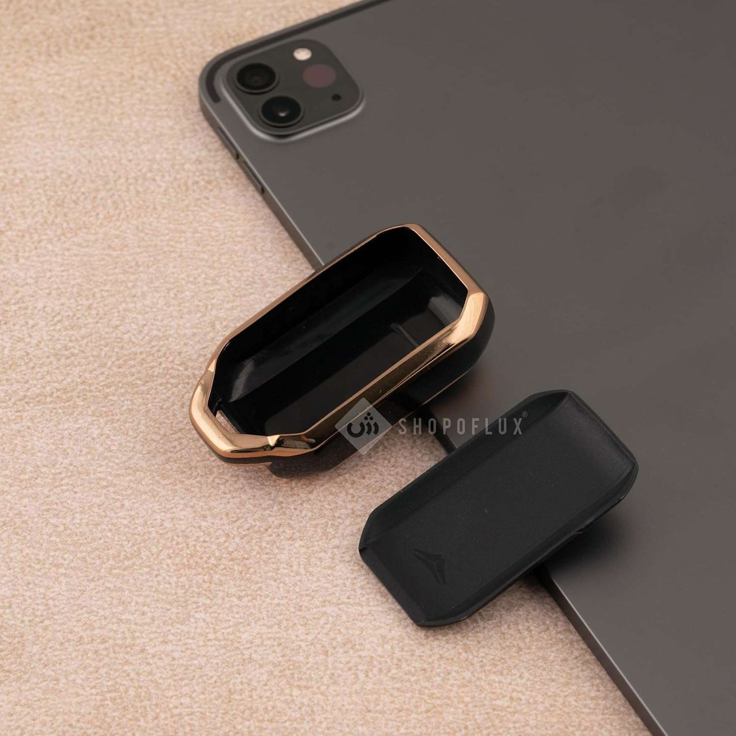 SHOPOFLUX TPU Key Cover Compatible with Dzire | Ertiga 3 Button Smart Key