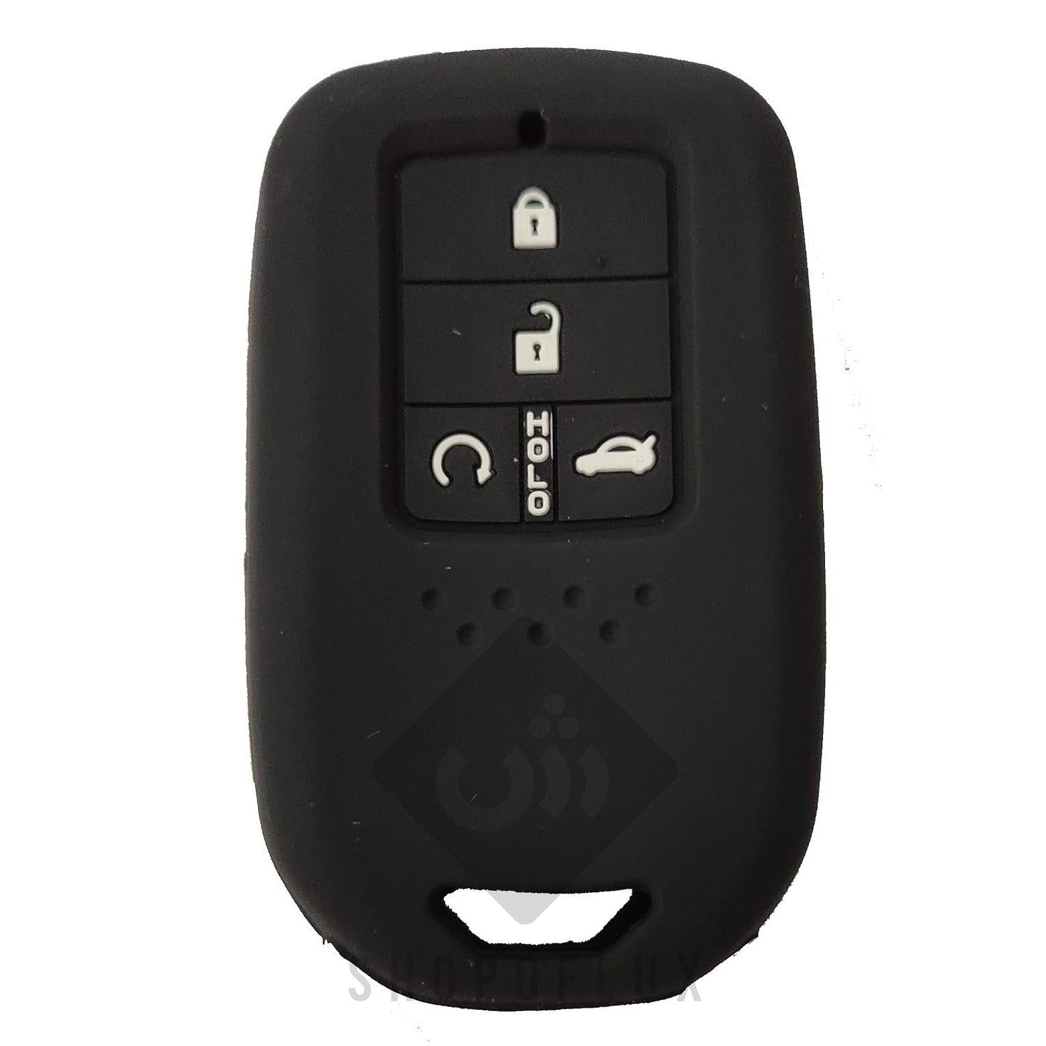Shopoflux® Silicone 4 Button Key Cover Compatible with Honda City | Civic Pack of 2